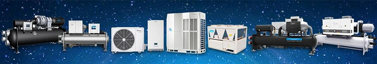 Midea 44HP Precise Oil Control Technology Central Air Conditioning System Inverter Commercial Vrv Vrf Central Air Conditioner Outdoor Unit