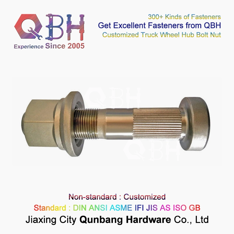 Qbh Customized Trucks Special M16 Bolt Nut Maintenance Maintaining Repairing Replacing Replace Replacement Parts OEM ODM Truck Wheel Hub Unit