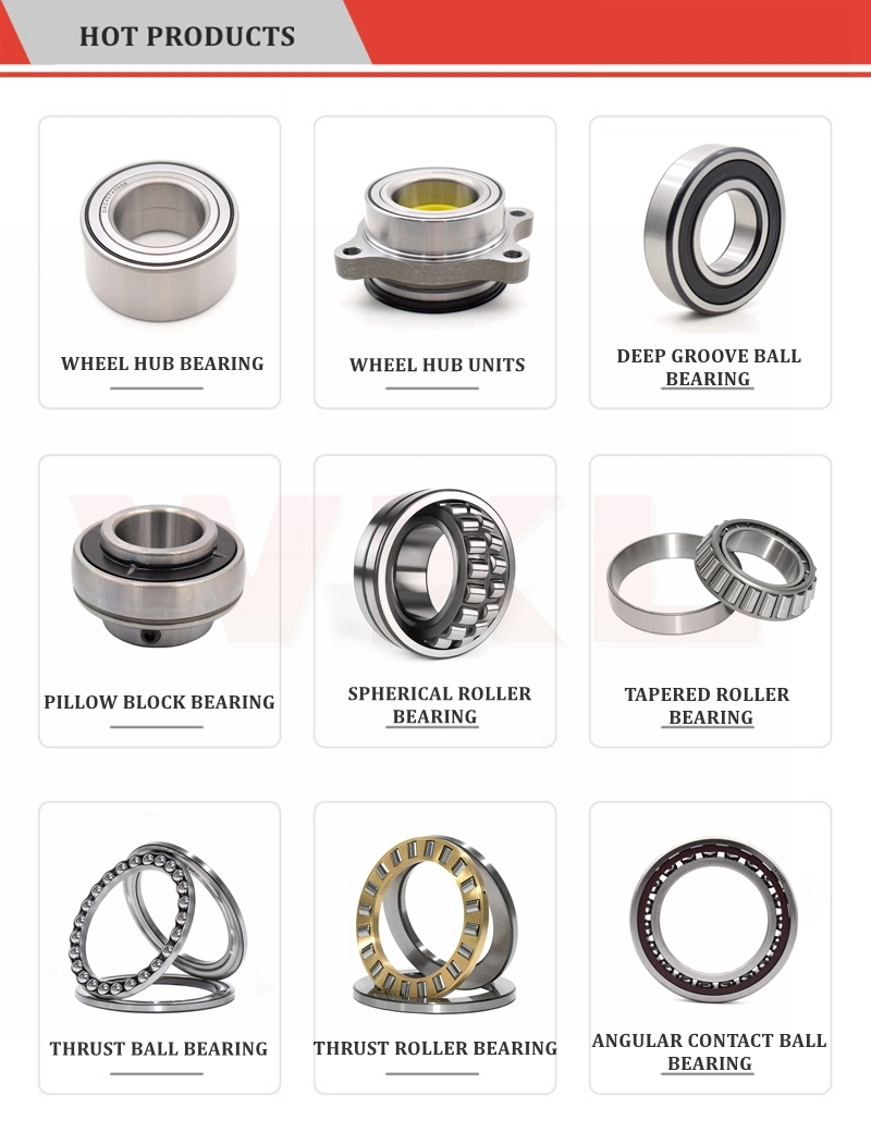 Wheel Hub Bearing Units Deep Groove Ball Bearing Tapered Roller Bearing Spherical Roller Bearing Pillow Block Bearing Housing Agricultural Bearing Auto Bearing