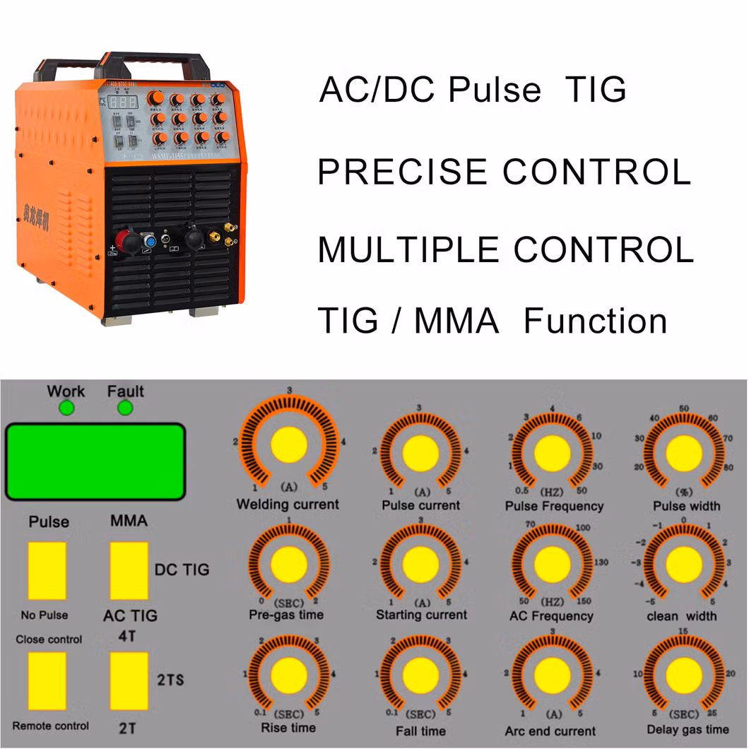Factory Sale High Quality Pulse and AC/DC TIG Welding Machine