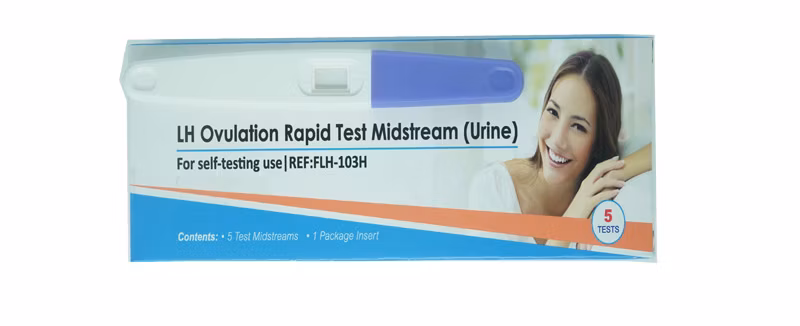 Lh Midstream Fast Result Rapid Ovulation Test Home Private Urine Hygiene Ovulation Measuring Test Kits