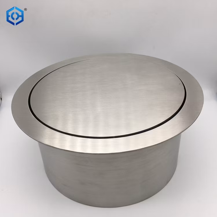 Trash Bin Counter Top Cover Built-in Flap Garbage Can Lid for Kitchen