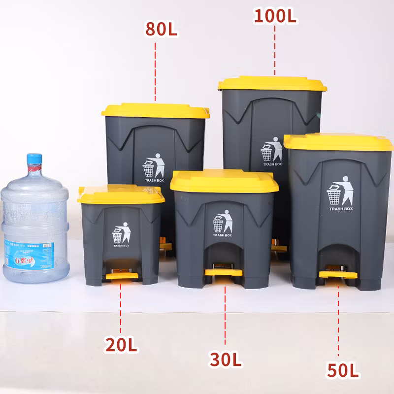 Pedal Trash Can Commercial Sanitation Classification Outdoor Trash Can