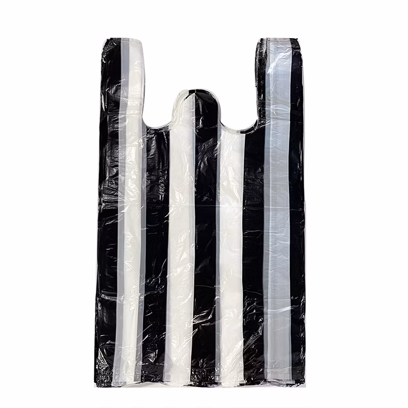 Biodegradable PE HDPE PLA Dog Poop Diaper Nappy Vest Food Packaging Drawstring Trash Rubbish Garbage Plastic T-Shirt Bag