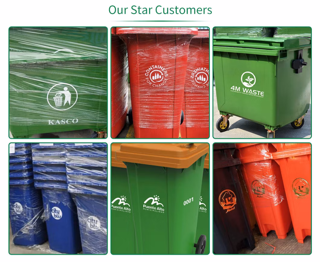 Pedal Trash Can Thickened Large Industrial Commercial Sanitation Kitchen Plastic Trash Rubbish Bin