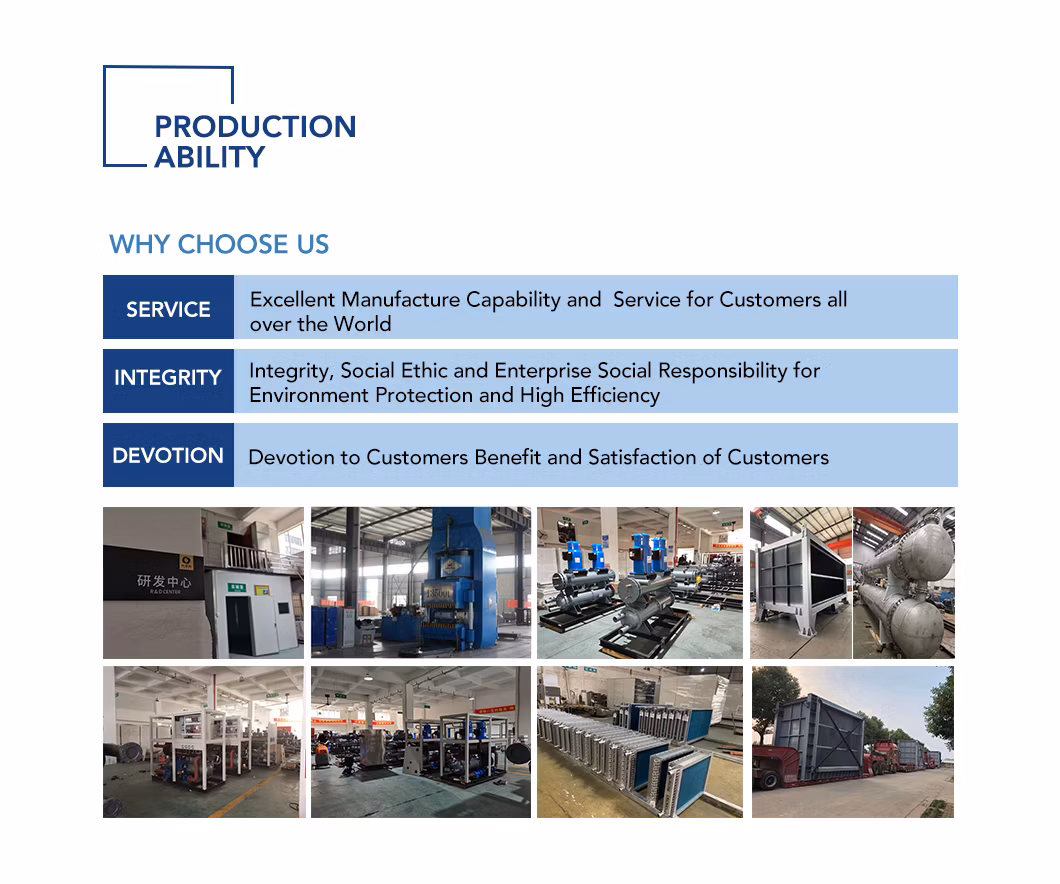 Evaporator Heat Exchanger of Air Cooled Condenser in Industrial Field