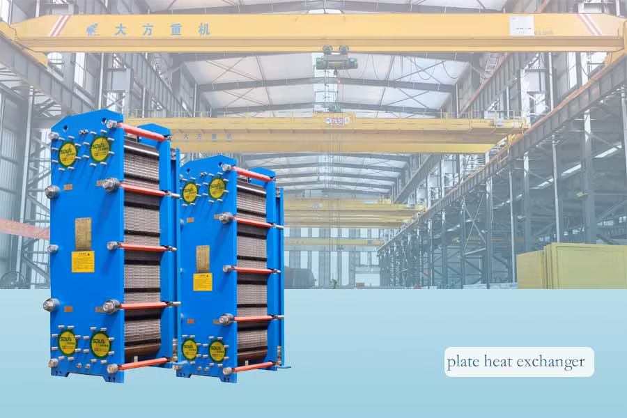 Compact 304 Vertical Plate Heat Exchanger for Efficient Oil Cooler Systems