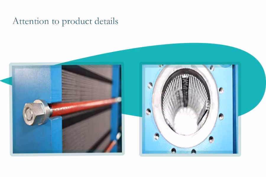 Compact 304 Vertical Plate Heat Exchanger for Efficient Oil Cooler Systems