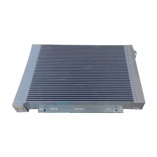 Screw Air Compressor Parts Oil Air Cooler Heat Exchanger Radiator