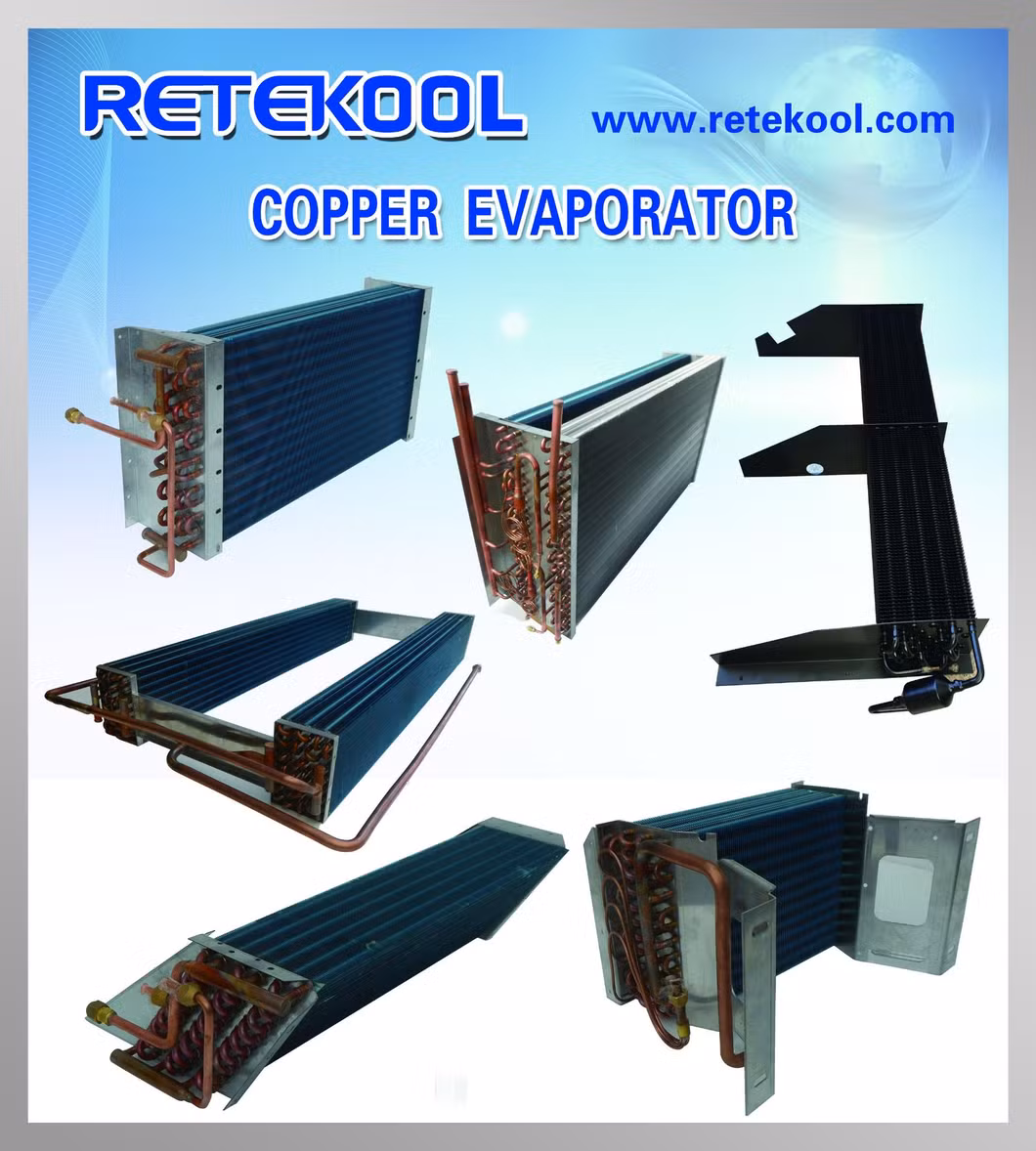 Copper Tube Finned Type Heat Exchanger for Heating