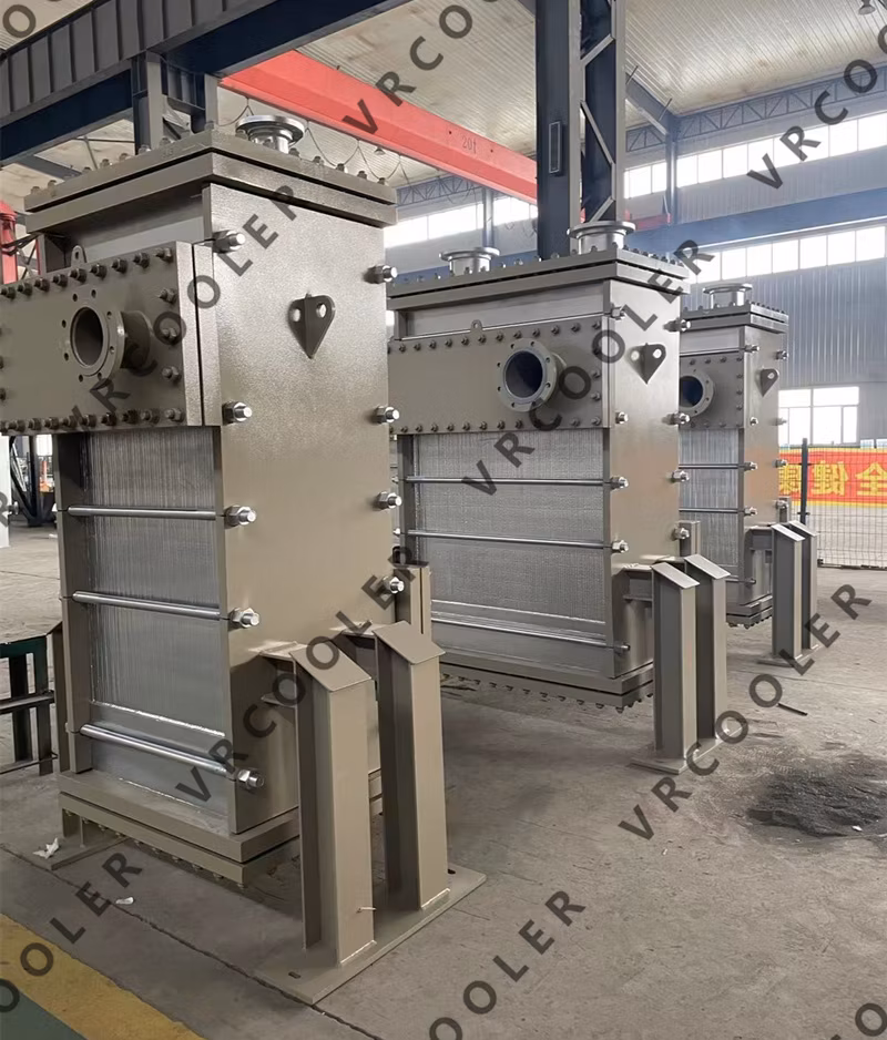Compact Structure Fully Welded Plate Heat Exchanger for Flammable Environment
