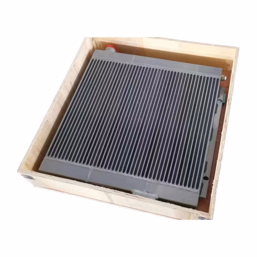 39919394 52kgs 0.25cbm Oil Radiator Cooler for Air Compressor