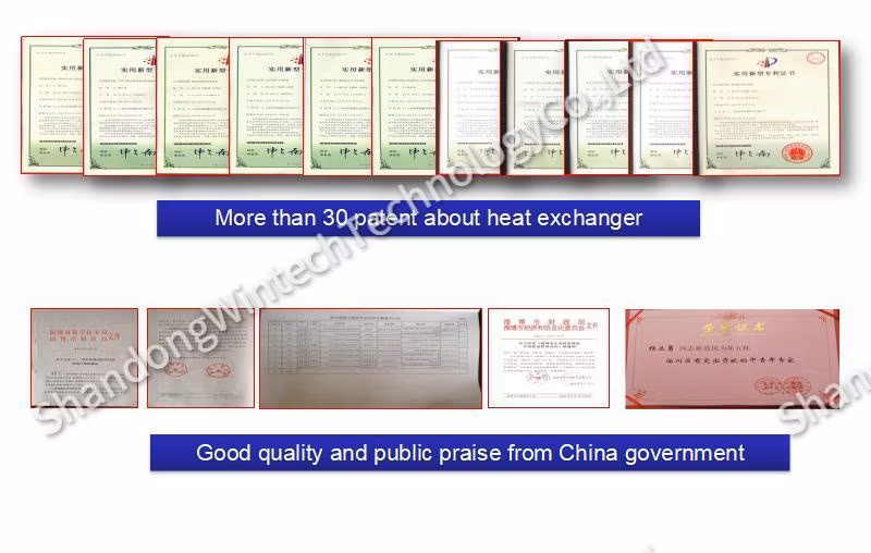 ASME and API Code Extruded Finned Tube Air Cooled Heat Exchanger with Fan and Electric Motor