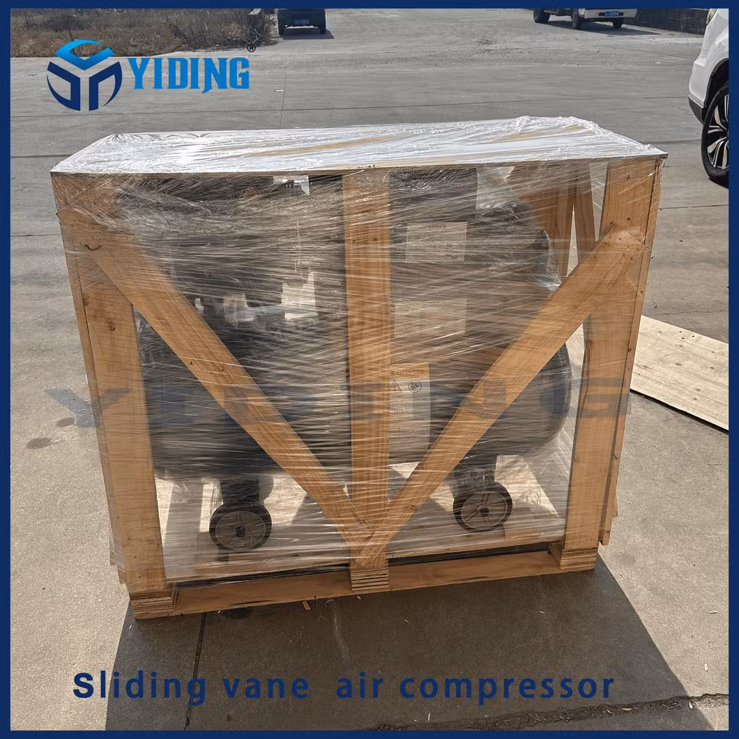 New 3kw 10bar Sliding Vane Air Cooling Direct Driven Compressed Machine Compressor