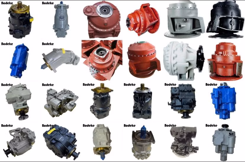 Bodeke 32L Air Oil Cooler for Concrete Mixer, 12V 24V Fan Contained