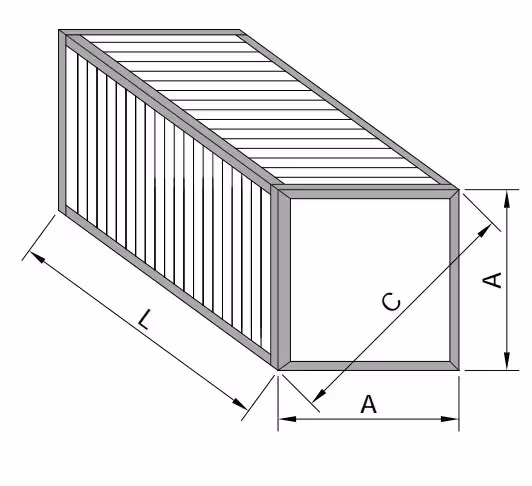 Holtop HVAC Recuperator Air to Air Plate Heat Exchanger Core Aluminium