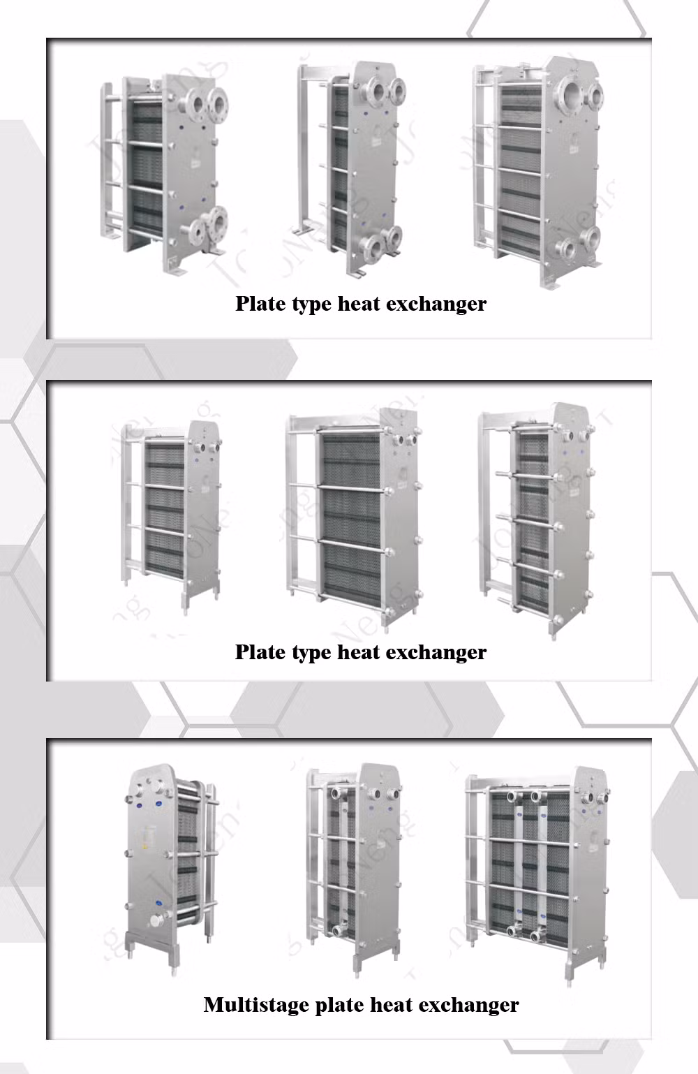 Compact Exceptional Heat Transfer Efficiency Brazing Type Plate Heat Exchanger