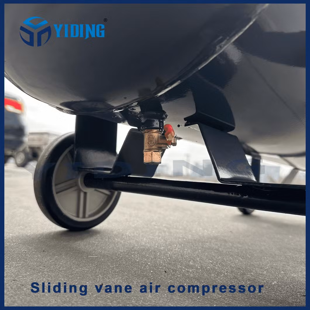 New 3kw 10bar Sliding Vane Air Cooling Direct Driven Compressed Machine Compressor