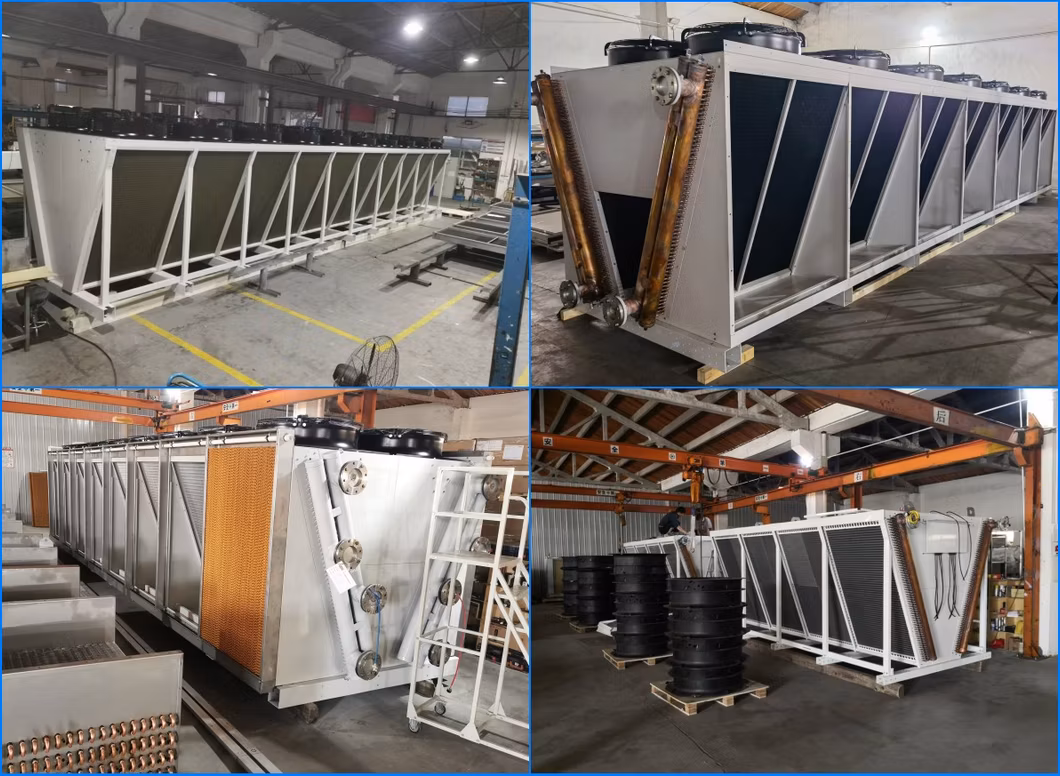 Aluminum Fin Carbon Steel Tube Air Cooled Dry Cooler for Gas Plant