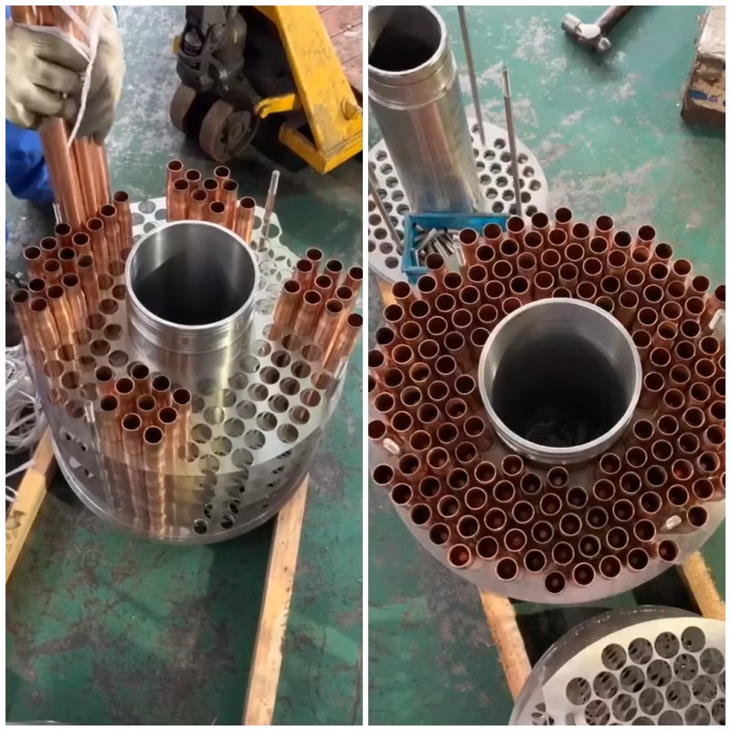 High-Performance Intercooler Core for C700 C950 C1000 Compressors