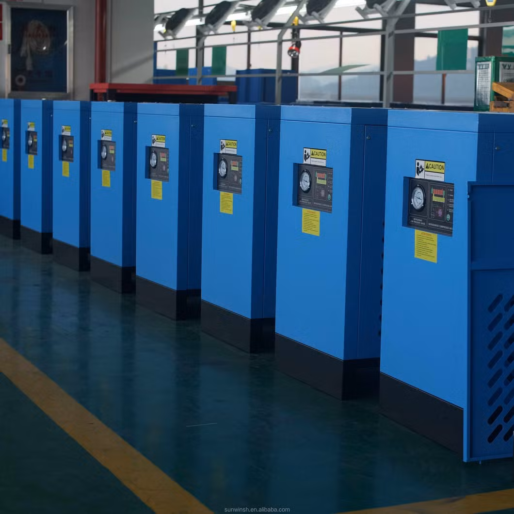 Air Cooling Type Stainless Steel Compressed Air Dryers with Air Filters