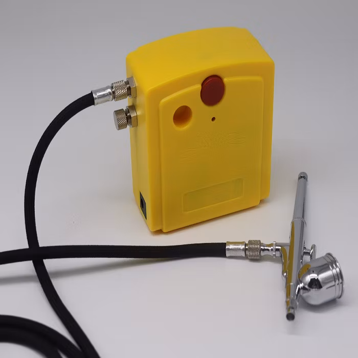 Airbrush with Compressor 0.3mm Spray Gun Airbrush Compressor Kit for Nail Airbrush for Model/Cake/Painting