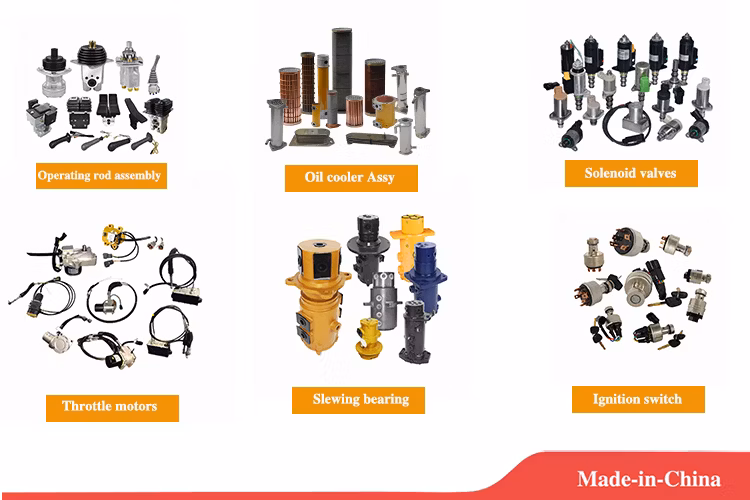 High Quality Customizable Excavator Spare Parts 4W0418 Radiator Assembly Oil Cooler Assy