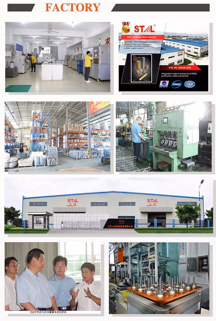 High Quality Customizable Excavator Spare Parts 4W0418 Radiator Assembly Oil Cooler Assy