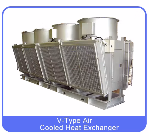 Finned Tube Industrial High Temperature Medium Cooled Air Cooled Heat Exchanger