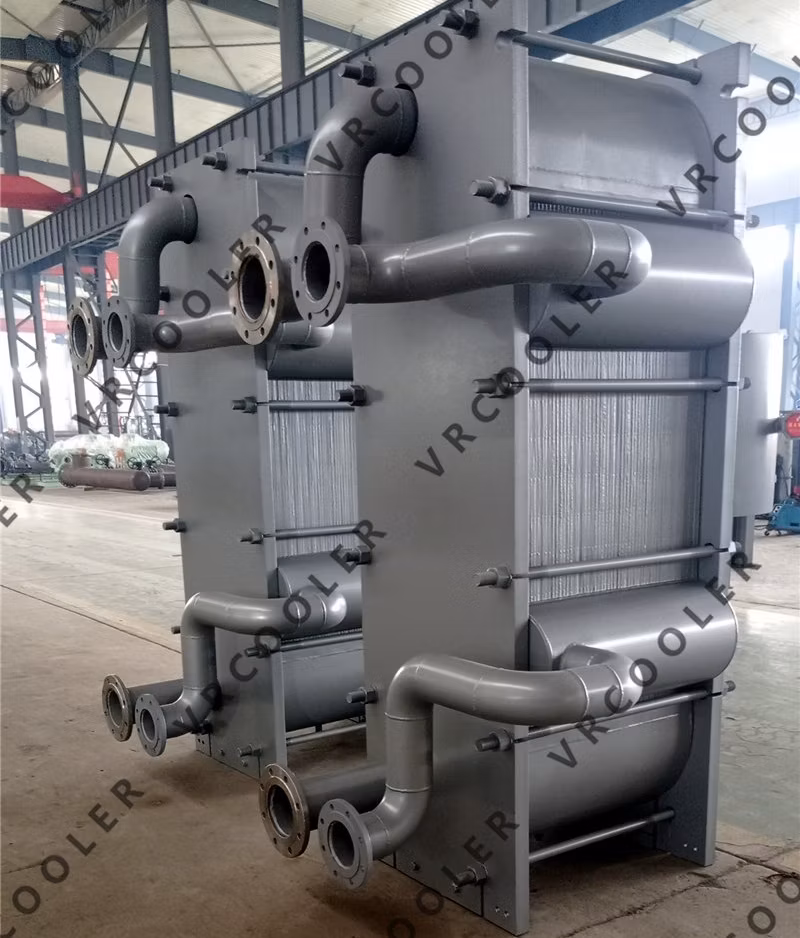 Compact Structure Fully Welded Plate Heat Exchanger for Flammable Environment