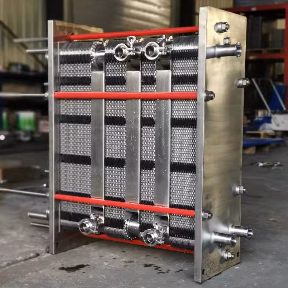 Compact Semi Welded Heat Exchanger for Space Constrained Installations