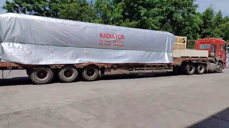 Hacst High Heat Rejection Efficiency Generator Radiator for Catpellar Man Engine