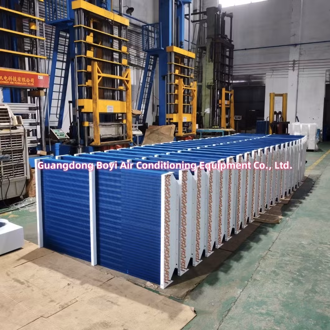 Tube Fin Fan Server Liquid Immersion Cooling System Air Water Dry Cooler for Cryptocurrency Bitcoin Mining Industry