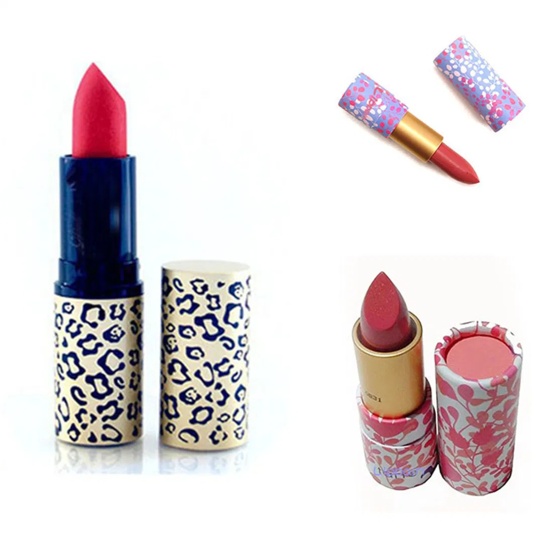 Hot Sale Small Round Wholesale Cylinder Box Custom Lipstick Cylinder Paper Cosmetics Paper Tube Incense Cylinder Box