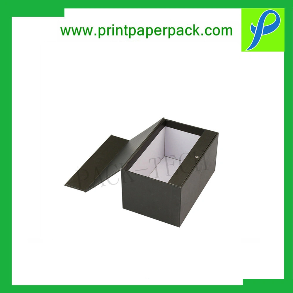 Luxury Paperboard Book Style Packaging Box Cardboard Magnetic Rigid Packing Box for Gift