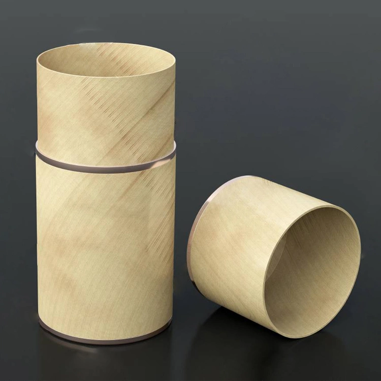 Custom Printed Cardboard Cylinder Candle Packaging Gift Round Kraft Paper Boxes with Lid