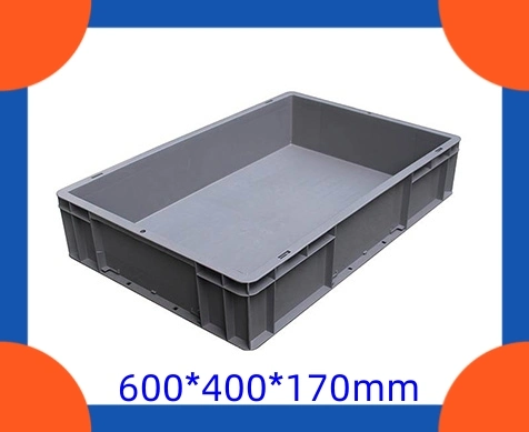 Industrial PP Material Storage Crate Box