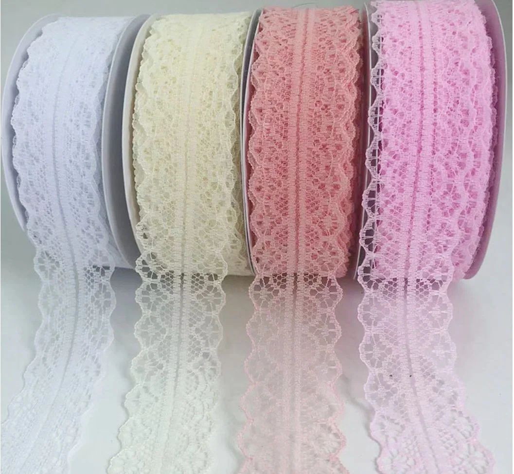 Manufacturers Wholesale 3cm Lace Ribbon Baking Cake Wedding Decoration Accessories Decorative Ribbon Packing Tape