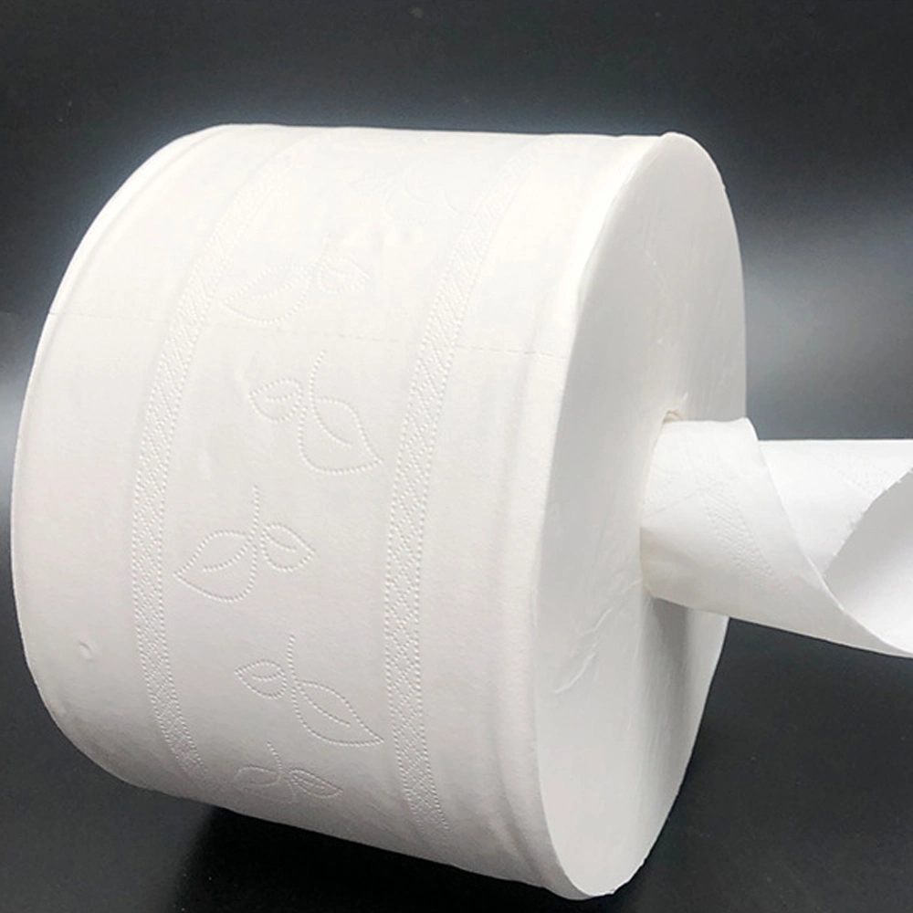 Ulive Wholesale Eco-Friendly Disposable Virgin Wood Center Pull Tissue Roll Wc Toilet Paper