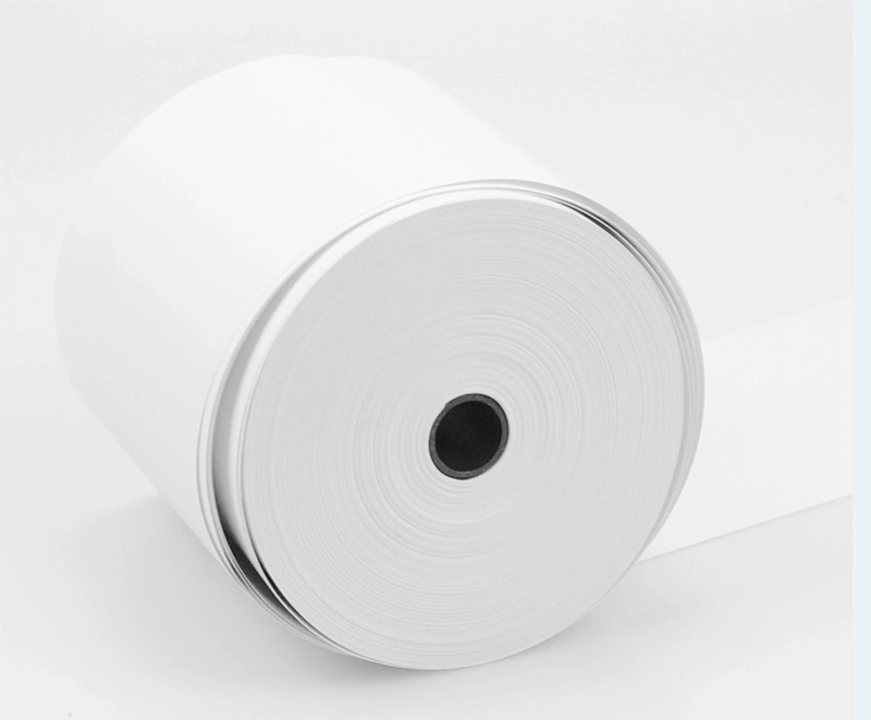 Factory Wholesale Custom Roll Blank Direct Thermal Paper Label Adhesive Label for Shipping Labels