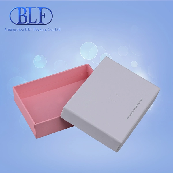 Top and Base Type Hot Stamping Paper Cardboard Jewelry Box (BLF-GB033)