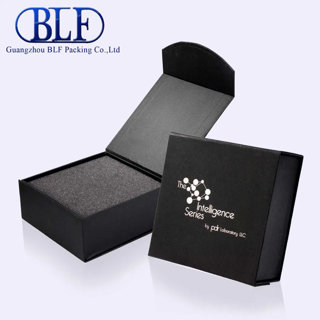 Top and Base Type Hot Stamping Paper Cardboard Jewelry Box (BLF-GB033)