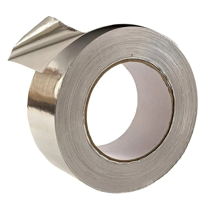 Factory Wholesale Unlined Paper Pure Composite Aluminium Silver Foil Washi Water Proof Adhesive Tape