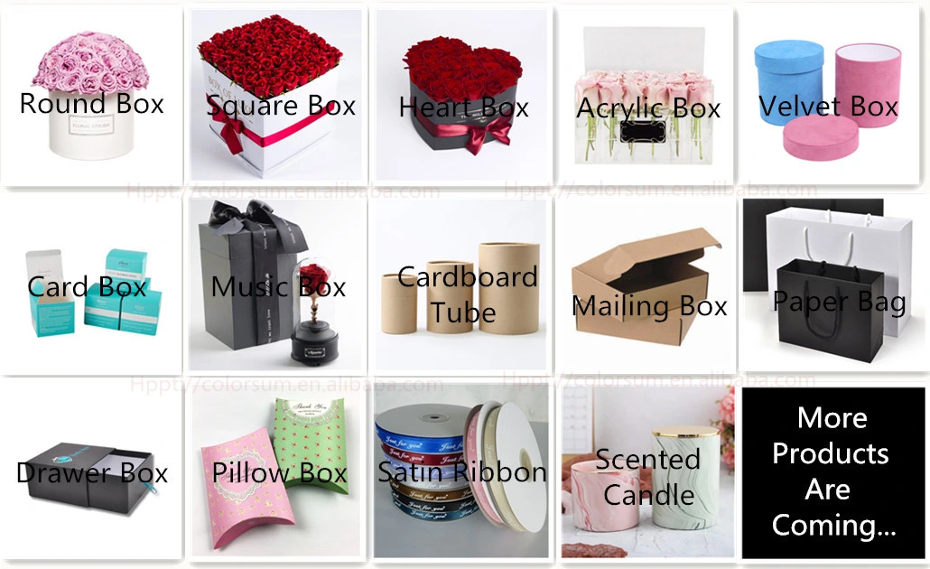 Luxury Large Cylindrical Cardboard Paper Gift Marble Boxes