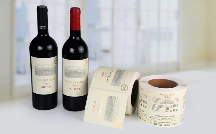 Waterproof Wine Bottle Label Made of Stone Paper