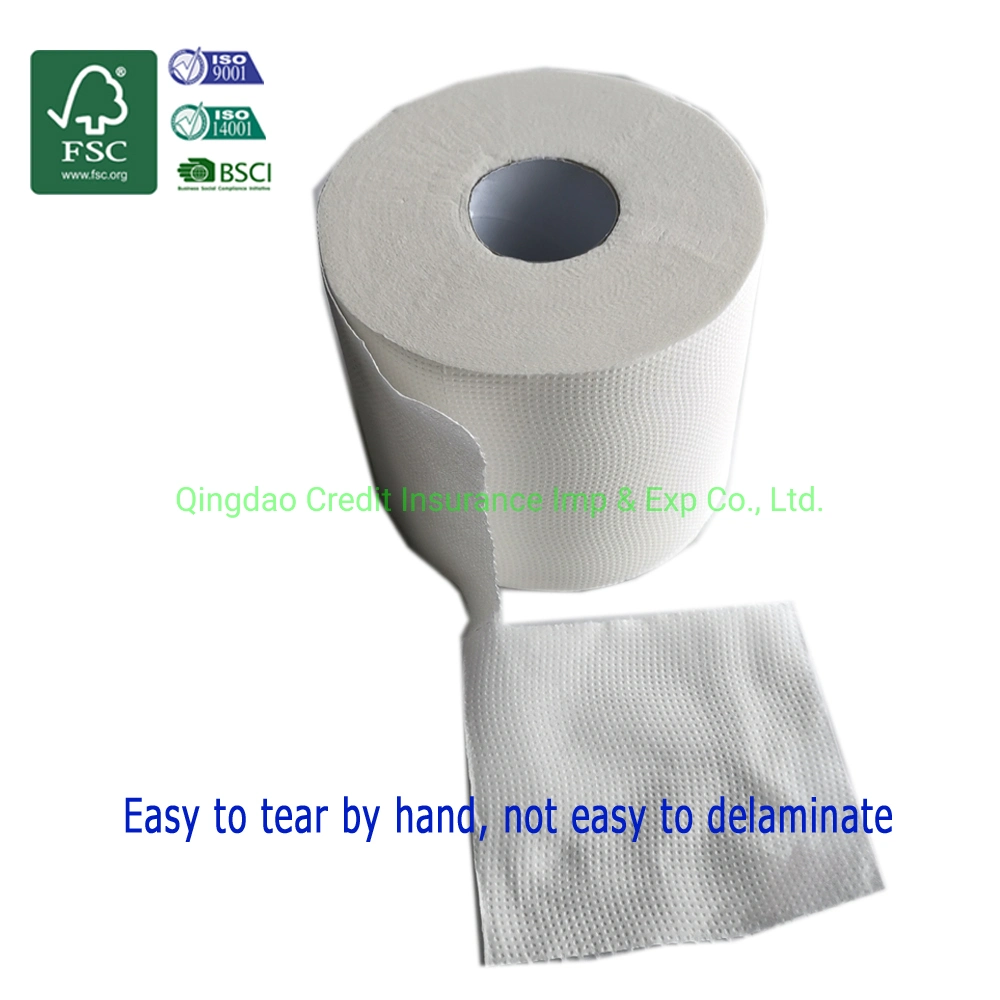 Factory Wholesale Custom Eco-Friendly Bamboo Pulp Toilet Paper Tissue Paper