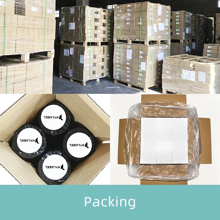 Factory Wholesale Thermal Sticker A6 Paper Shipping 4X6 Direct Thermal Label Roll