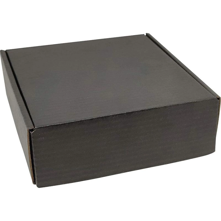 Small Corrugated Black Mailer Box Kraft, Black Mailing Packaging Box Shipping, Custom Logo Small Black Shipping Boxes