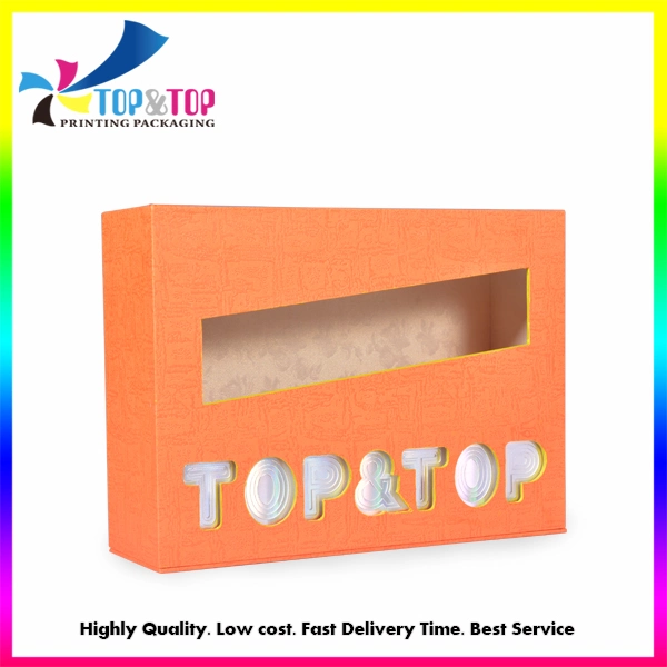 Custom Luxury Flip Top Magnetic Closure Rigid Paper Gift Box Manufacturer