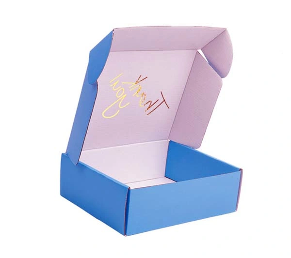 Custom Mailing Boxes Wholesale Kraft Corrugated Cardboard Box for Shipping Recyclable Small Mailing Box with Full Printing Postal Box